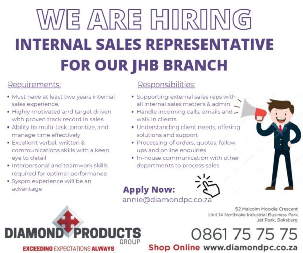 We Are Hiring - JHB