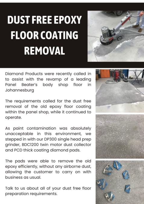 Dust Free Floor Coating Removal