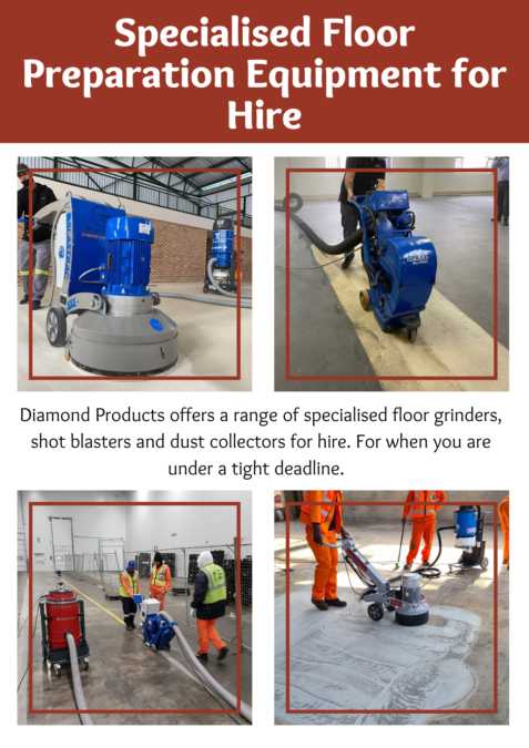 Specialised Floor Preparation Equipment for Hire